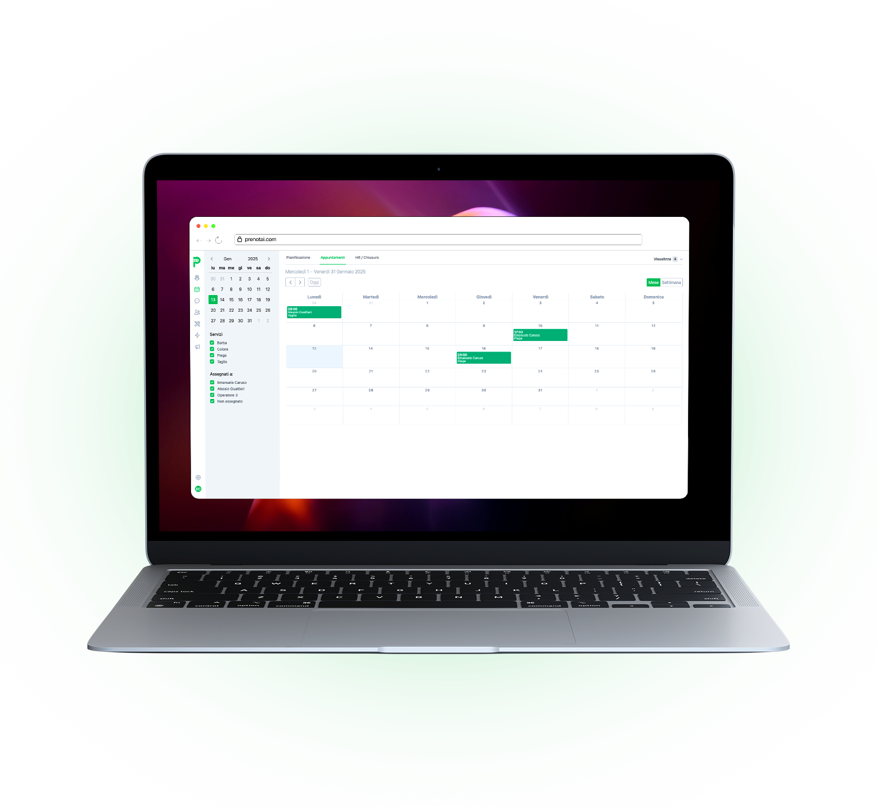 Prenotai mac seller vision